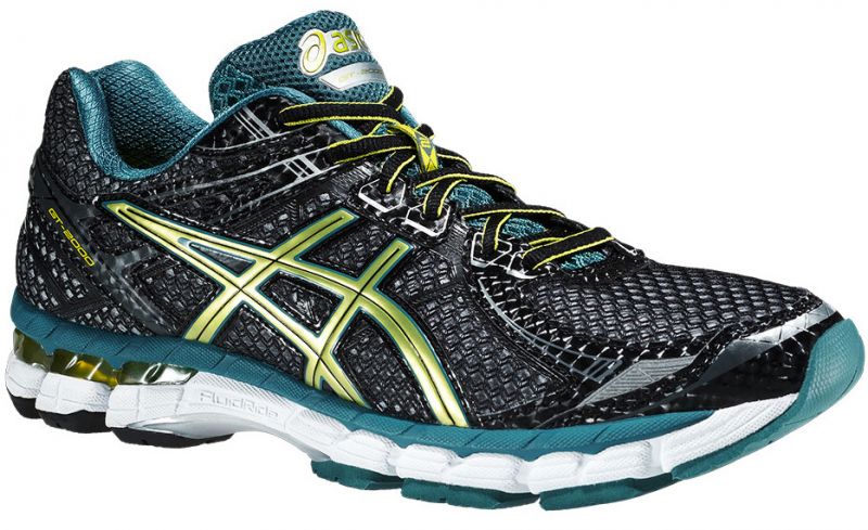 ASICS Gel Cumulus салатовый розовый черный